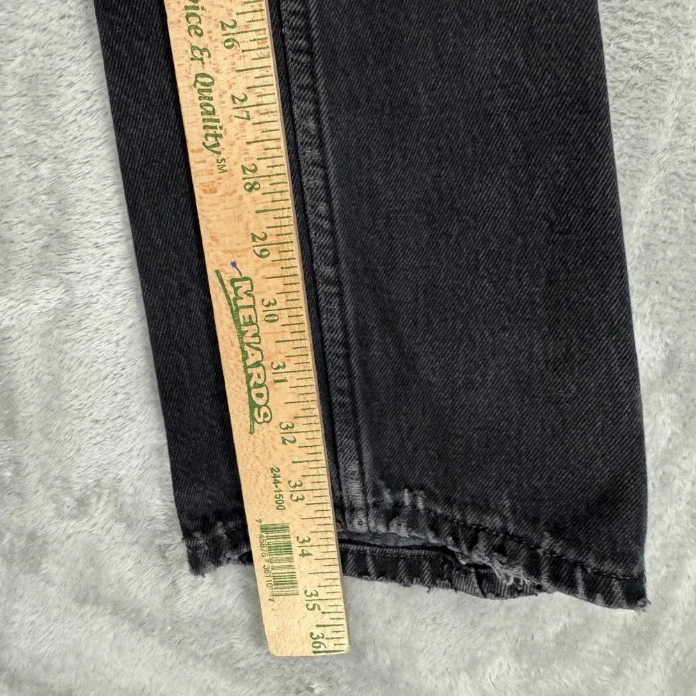 Levis 560 Jeans Mens 38x34 Black Vintage Y2K Comfort Fit Tapered Leg 100% Cotton